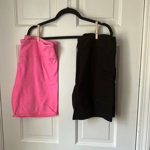 Closet closing 5/29/23. All reasonable offers accepted! Lot of 2 soft bike short